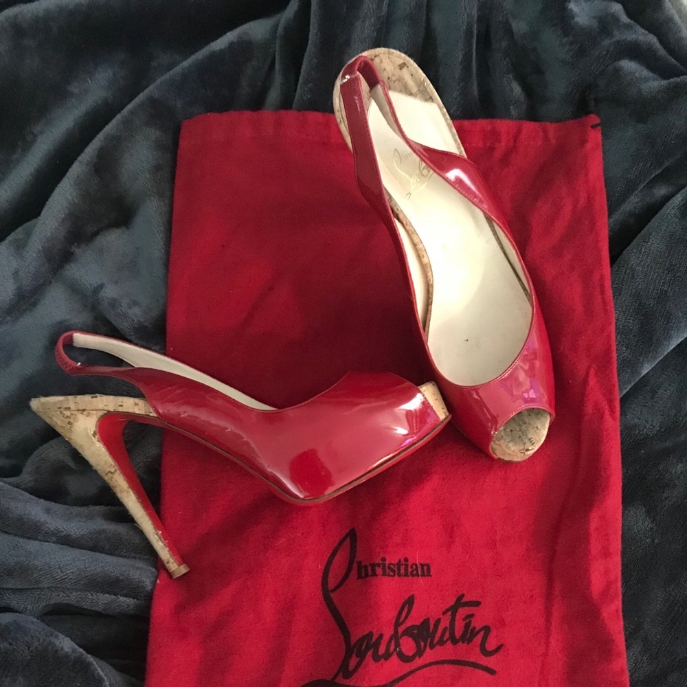 Christian Louboutin red heels